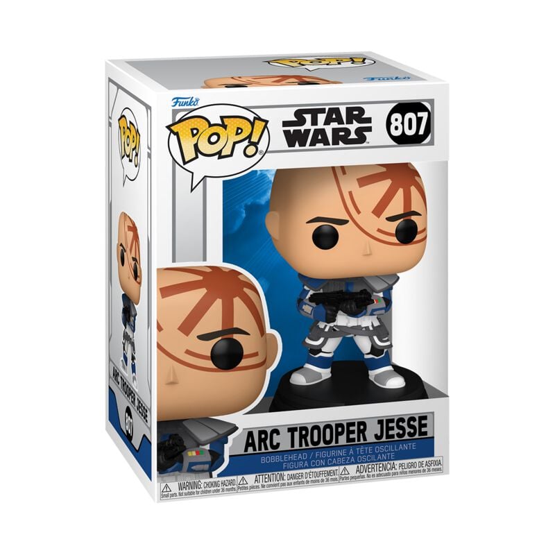 Star Wars Arc Trooper Jesse (Chase Edition möglich!) Vinyl Figur 807 Funko Pop! multicolor von Star Wars