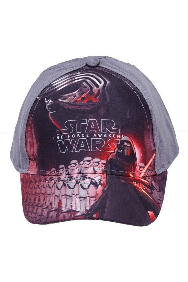 Star Wars Baseball Cap Star Wars Kappe The Force Awakens Jungen Gr. 54 (Star Wars Kappe The Force Awakens Jungen Mütze Grau Gr. 54 4-5 Jahre) von Star Wars