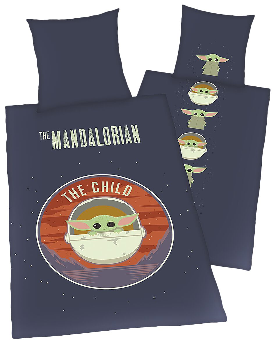 Star Wars Bettwäsche - The Mandalorian - Grogu - multicolor  - EMP exklusives Merchandise! von Star Wars