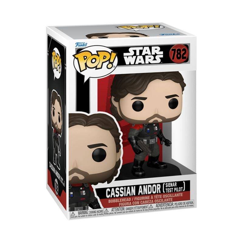 Star Wars Cassian Andor (Chase Edition möglich) Vinyl Figur 782 Funko Pop! multicolor von Star Wars