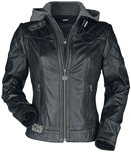 Star Wars Classic Frauen Lederjacke schwarz S 100% Lammleder Casual Wear, Fan-Merch, Filme, Kylo Ren von Star Wars