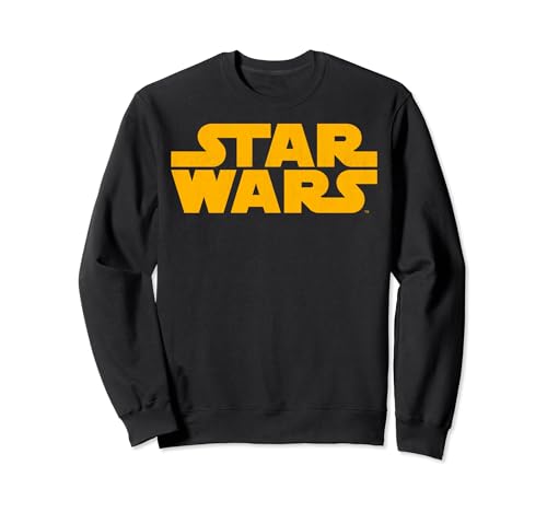 Star Wars Classic Original Gold Yellow Logo Sweatshirt von Star Wars