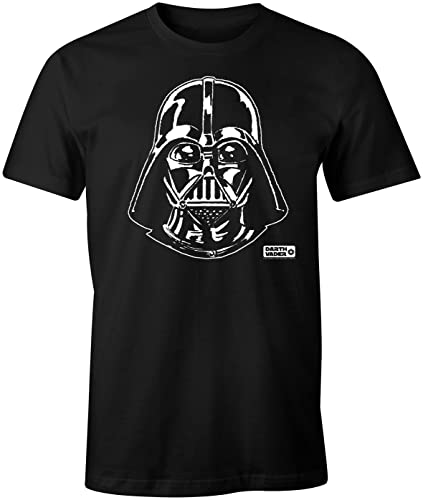 Star Wars - Darth Vader Face T-Shirt Schwarz (L) von Star Wars