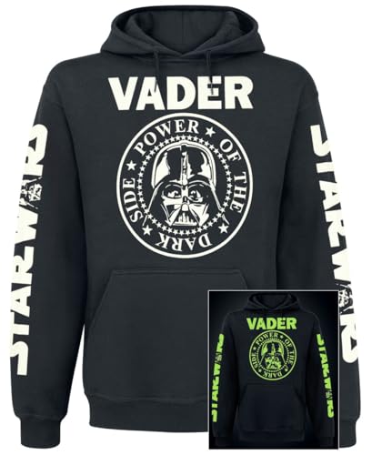 Star Wars Darth Vader - Let's Go - Glow In The Dark Männer Kapuzenpullover schwarz XL von Star Wars