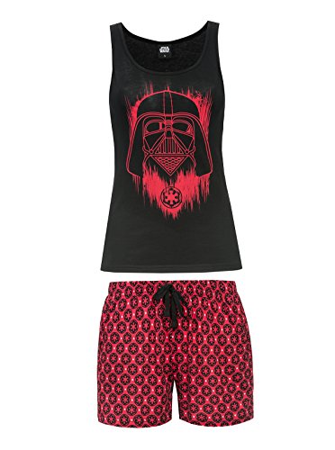 Star Wars Darth Vader Pyjama schwarz/rot XS von Star Wars