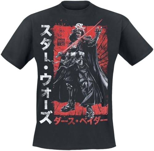 Star Wars Darth Vader Samurai Männer T-Shirt schwarz M von Star Wars