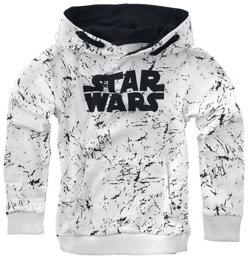 Star Wars - Disney Kapuzenpullover - Kids - Hoth - 116 bis 164 - Größe 140 - weiß  - Lizenzierter Fanartikel von Star Wars