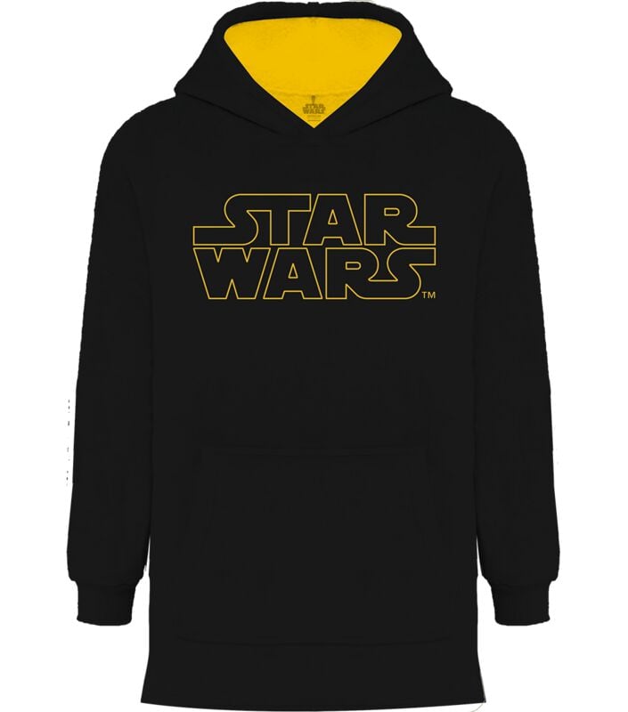 Star Wars - Disney Kapuzenpullover - Logo Snuddie  - für Männer - Größe  multicolor  - Lizenzierter Fanartikel von Star Wars