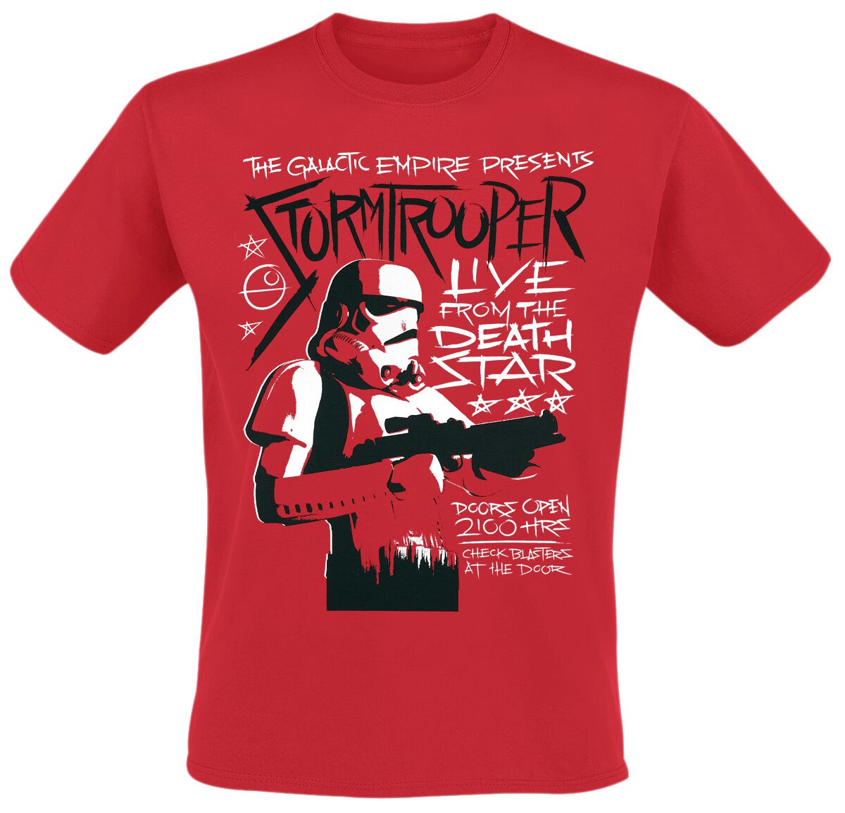 Star Wars - Disney T-Shirt - Stormtrooper - Art - S bis 3XL - für Männer - Größe L - rot  - EMP exklusives Merchandise! von Star Wars