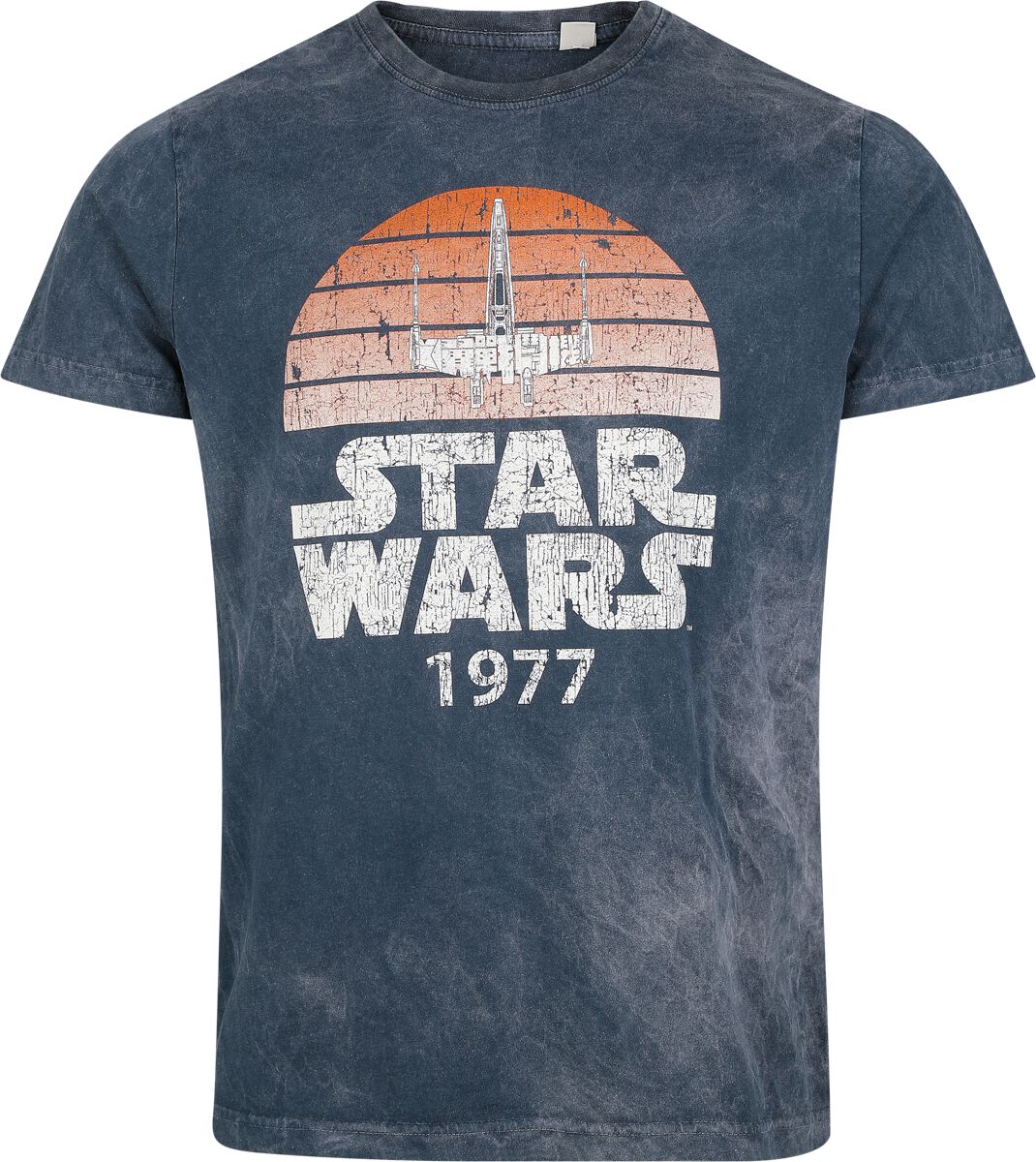 Star Wars - Disney T-Shirt - X-Wing - M bis 4XL - für Männer - Größe L - blau - EMP exklusives Merchandise! Star Wars - Disney T-Shirt - X-Wing - M bis 4XL - für Männer - Größe L - blau - EMP exklusives Merchandise! von Star Wars