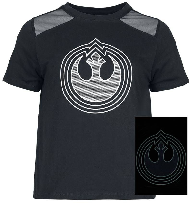 Star Wars - Disney T-Shirt - Rebel Logo - S bis XXL - für Damen - Größe XXL - schwarz  - EMP exklusives Merchandise! von Star Wars