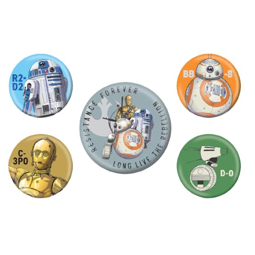 Star Wars Droids Badge Pack - One Size von Star Wars