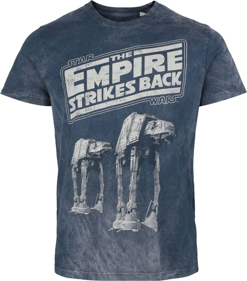 Star Wars Empire Strikes Back T-Shirt blau in XXL von Star Wars