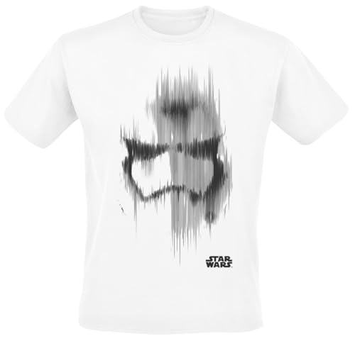 Star Wars Episode 7 - Das Erwachen der Macht - Blurred Lines Trooper Männer T-Shirt weiß L von Star Wars