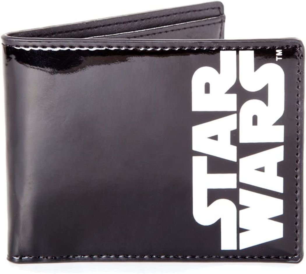 Star Wars Geldbörse STAR WARS Portmonee Schwarz Geldbörse Damen + Herren + Jungen + Mädchen von Star Wars