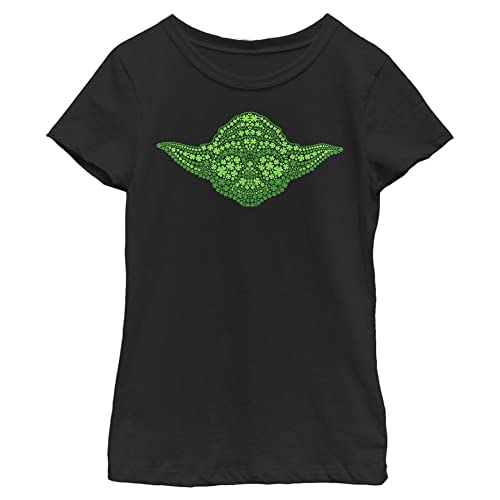 Star Wars Girl's Girl´s Short Sleeve Classic Fit T-Shirt, Black, S von Star Wars