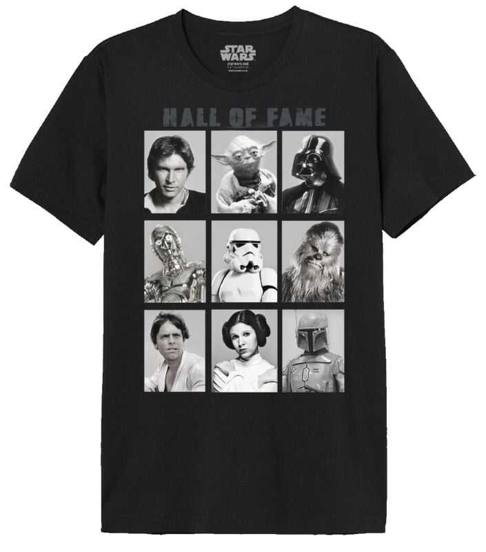 Star Wars Hall Of Fame 1977 T-Shirt schwarz in XXL von Star Wars
