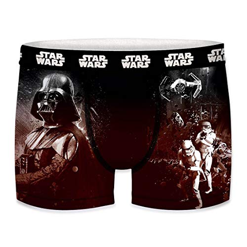 Star Wars Herren Boxershorts 10x MEGA Motive, R2D2, Chewbacca, Darth Vader, Storm Trooper, (L/6/50, Troopers2) von Star Wars