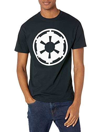 STAR WARS Herren Empire Emblem T Shirt, schwarz, 5X-Groß von Star Wars