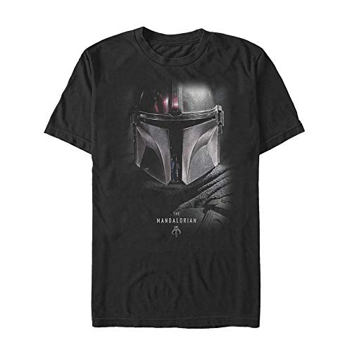 Star Wars: The Mandalorian - Hero Shot Men's Crew neck Black L von Fifth Sun