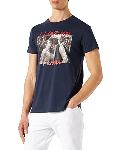 Star Wars Herren Meswmants113 T-Shirt, Marineblau, L von Star Wars