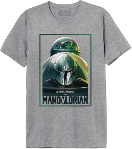 Star Wars Herren Meswmants194 T-Shirt, Grau meliert, 56 von Star Wars