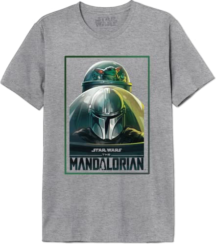 Star Wars Herren Meswmants194 T-Shirt, Grau meliert, XS von Star Wars