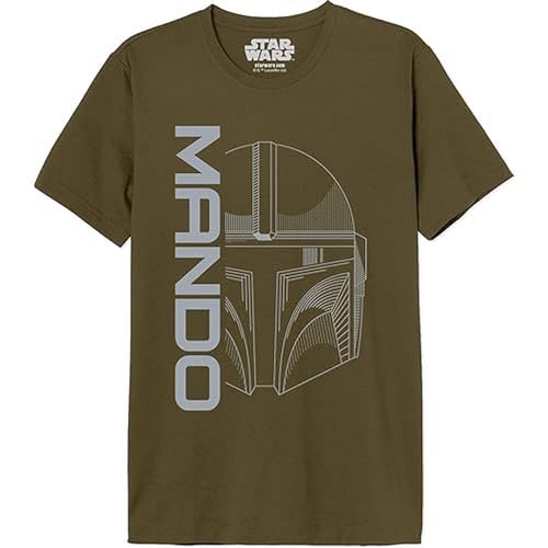 Star Wars Herren Meswmants206 T-Shirt, Army, XXL von Star Wars