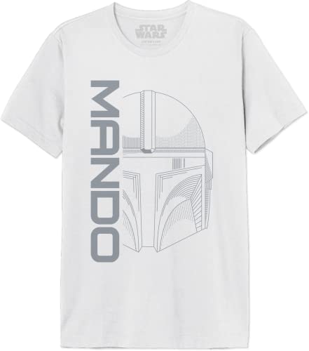 Star Wars Herren Meswmants206 T-Shirt, weiß, XL von Star Wars