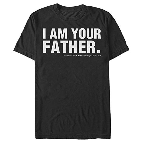 STAR WARS Herren Offiziell Lizenzierte Tees for Dad T-Shirt, The Father, XL von Star Wars