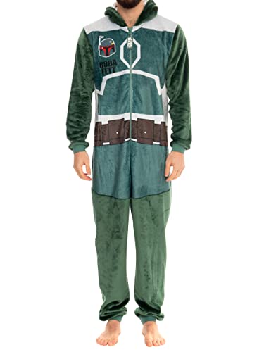 Star Wars Herren Onesie Boba Fett Grün XX-Large von Star Wars