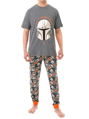 Star Wars Herren Schlafanzug The Mandalorian Mehfarbig Large von Star Wars