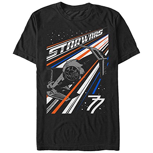 Star Wars Herren Strike Fighter Graphic T-Shirt, schwarz, 4X-Groß von Star Wars