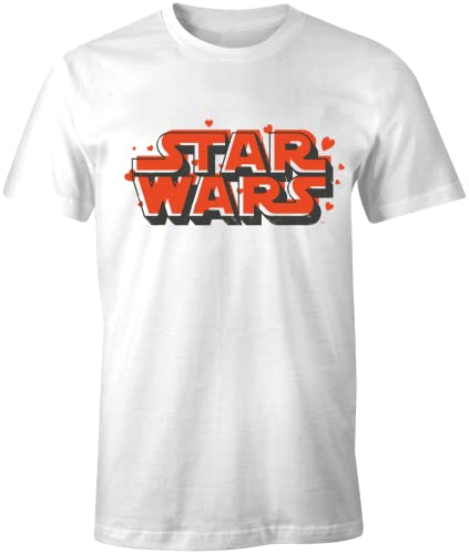 Star Wars Herren Uxswmants001 T-Shirt, weiß, S von Star Wars