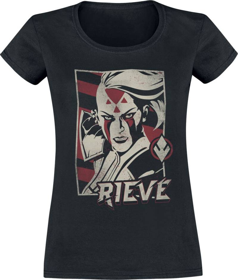 Star Wars Hunters - Rieve T-Shirt schwarz in L von Star Wars