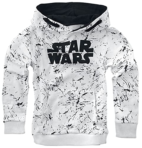 Star Wars Kids - Hoth Unisex Kapuzenpullover weiß 152 100% Baumwolle Fan-Merch, Filme, TV-Serien von Star Wars
