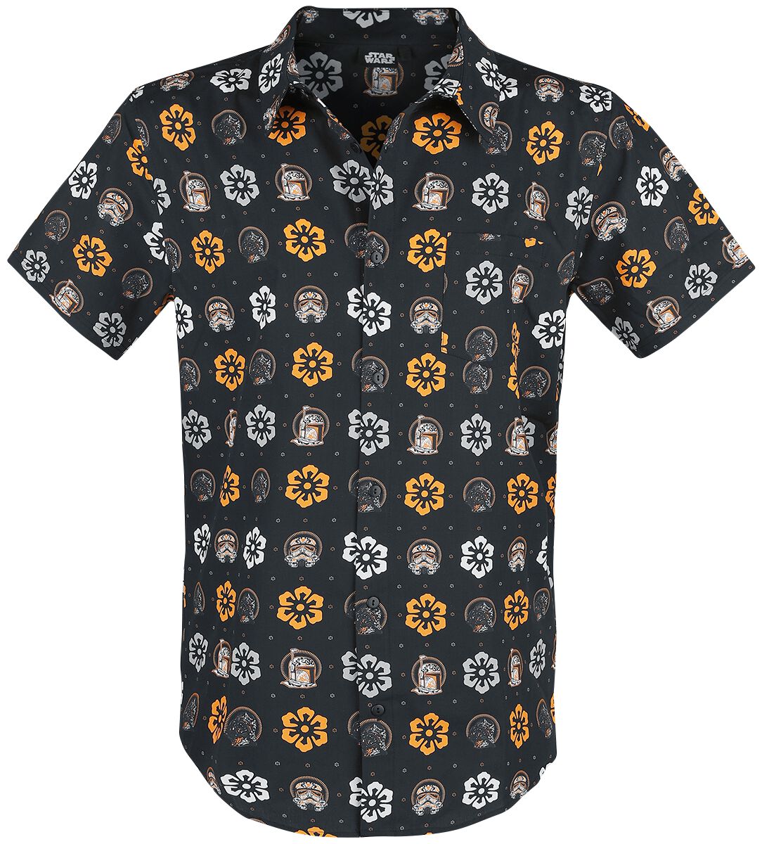 Star Wars Kurzarmhemd - Paisley Monger - M bis 3XL - für Männer - Größe M - multicolor  - EMP exklusives Merchandise! von Star Wars