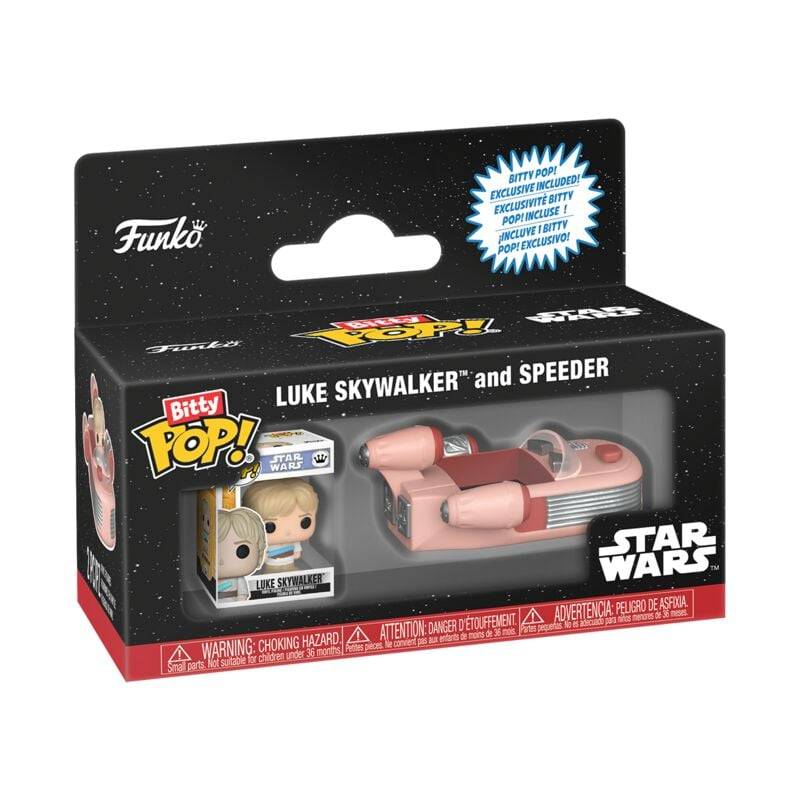 Star Wars Land Speeder mit Luke (Bitty Pop! Ride) Vinyl Figur Funko Pop! multicolor von Star Wars