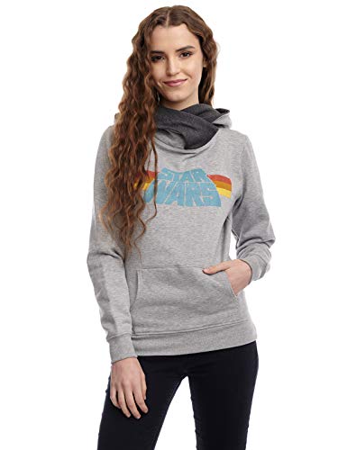 Star Wars Logo Damen Schalkragenpullover, Größe:S von Star Wars