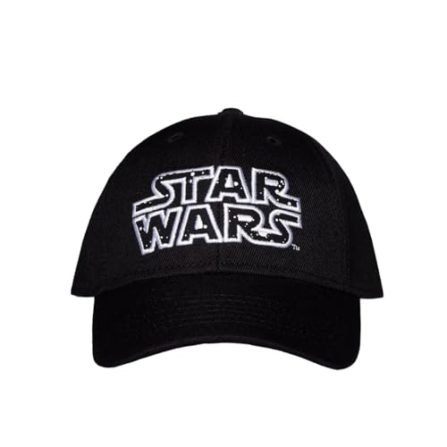 Star Wars Logo Verstellbare Kappe schwarz BA802156STW, Schwarz , One size von Star Wars