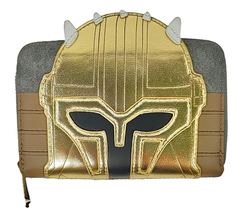 Star Wars Loungefly Wallet Mandalorian Armorer Celebration Exclusive, mehrfarbig, Einheitsgröße, Modern von Star Wars