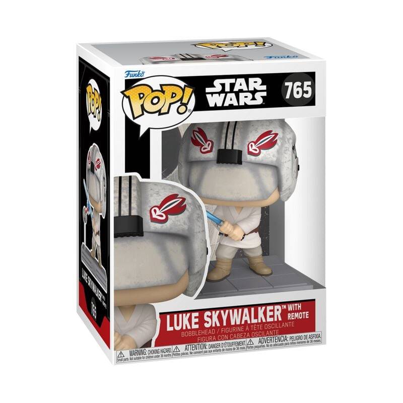Star Wars Luke Skywalker with Remote Vinyl Figur 765 Funko Pop! multicolor von Star Wars