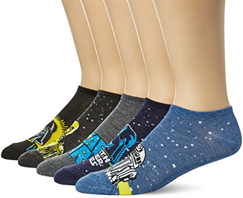 Star Wars Men's 5 Pack No Show Socks von Star Wars