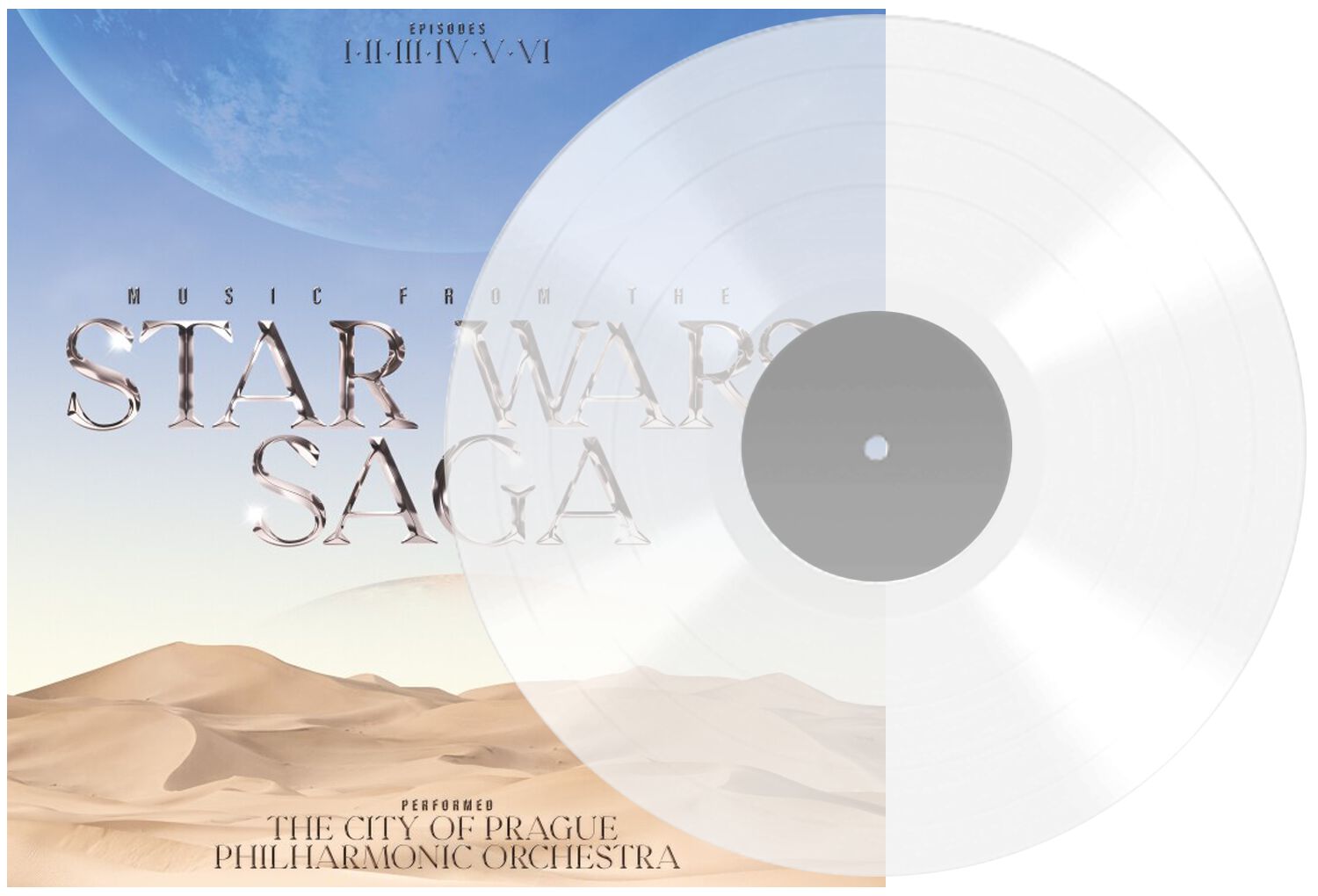 Star Wars Music from the Star Wars saga LP klar von Star Wars