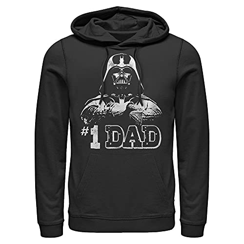 Star Wars Numero Uno Mens Pullover Hoodie, Black, 3X-Large von Star Wars