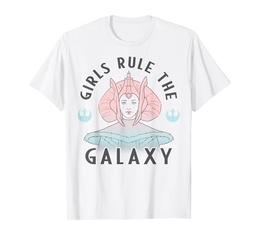 Star Wars Padme Amidala Girls Rule The Galaxy T-Shirt von Star Wars