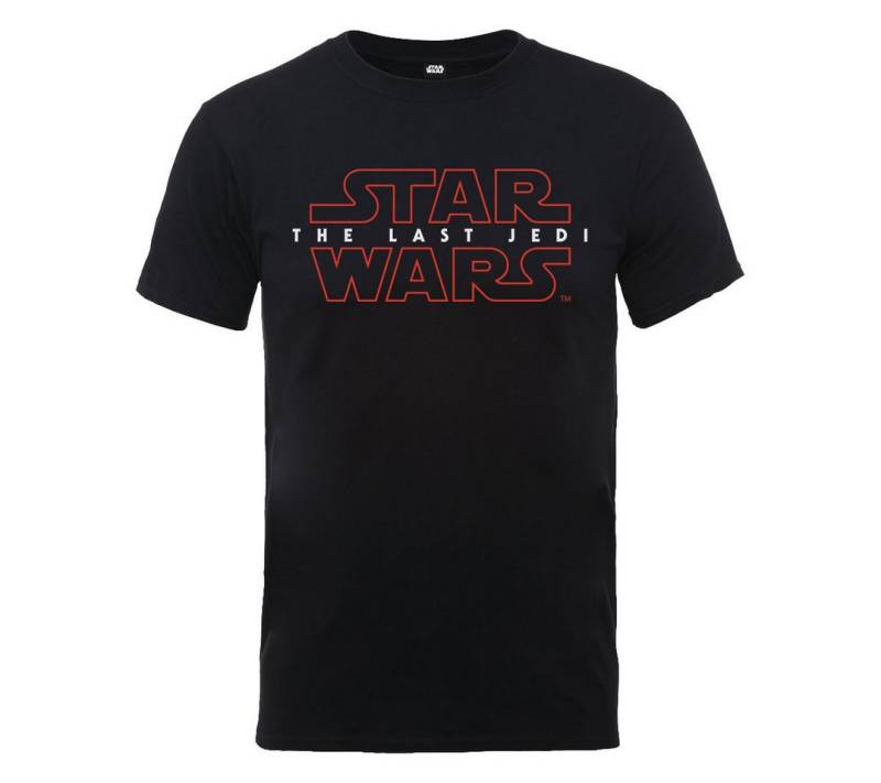 Star Wars Print-Shirt STAR WARS The Last Jedi T-Shirt Schwarz - Erwachsene + Jugendliche von Star Wars