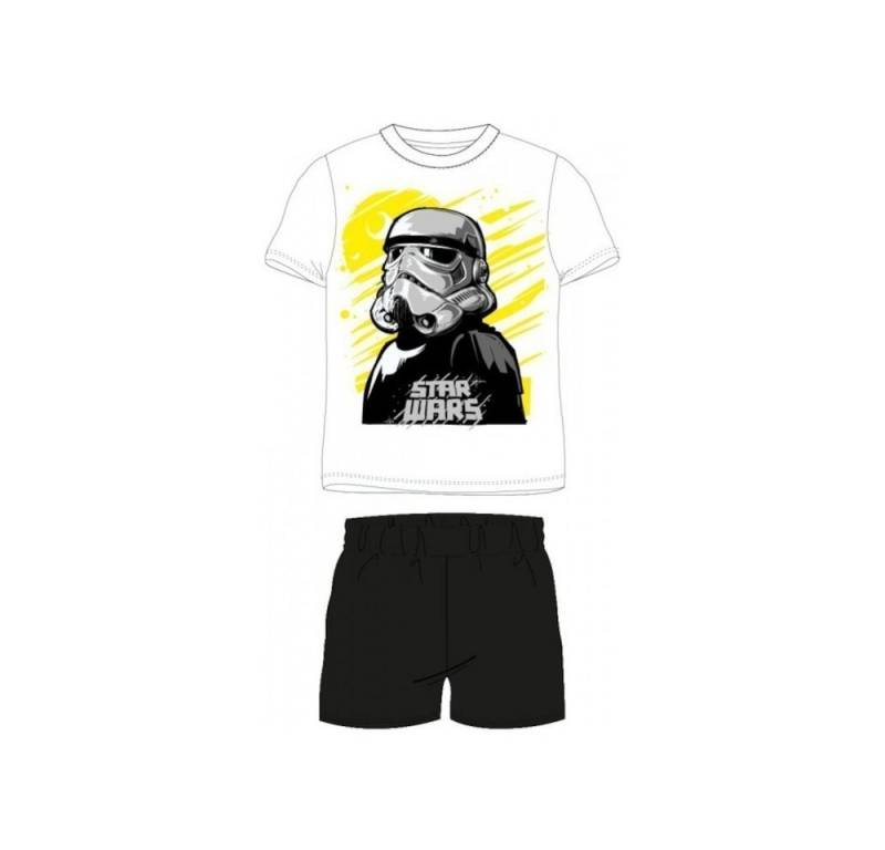 Star Wars Pyjama Star Wars Kurz-Pyjama für Jungen, Größen 110-140, Zwei Farbvarianten (Set, 2 tlg) von Star Wars