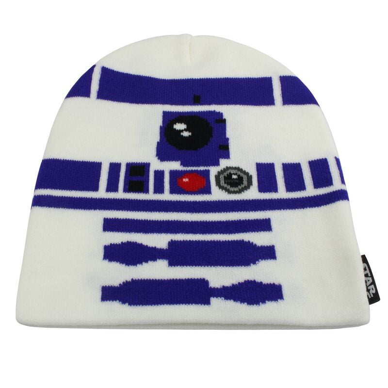 Star Wars R2-D2 Mütze weiß blau von Star Wars