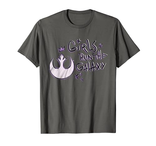 Star Wars Rebel Alliance Girls Run The Galaxy T-Shirt von Star Wars